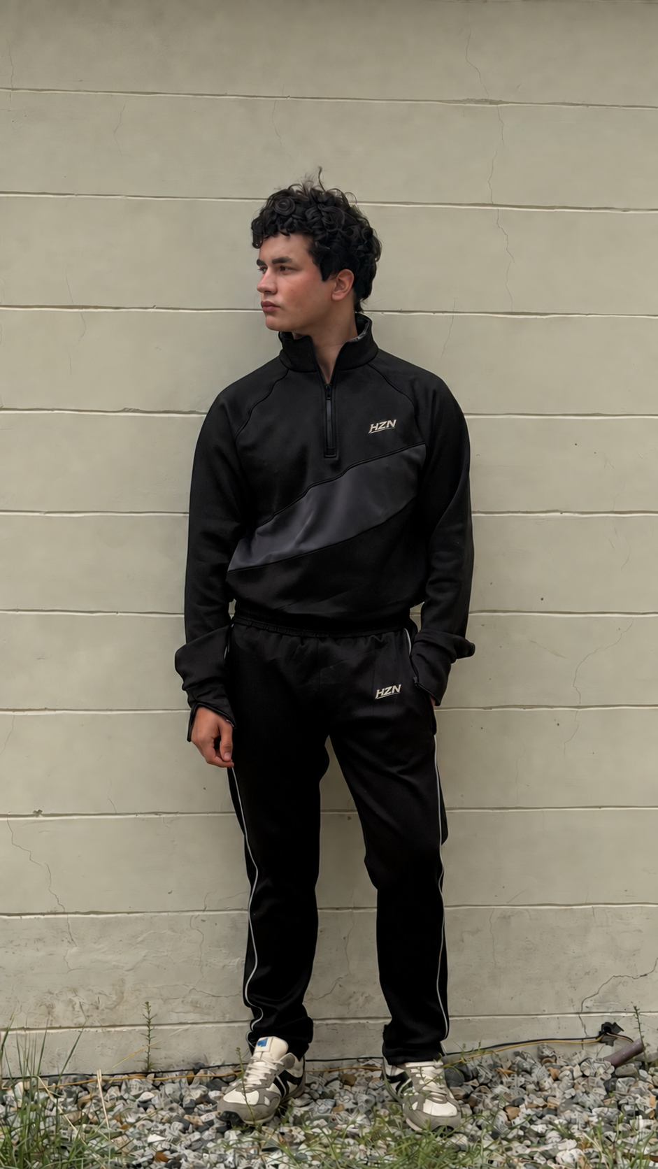 WINTER RUNNING SET — FUNNEL COLLAR