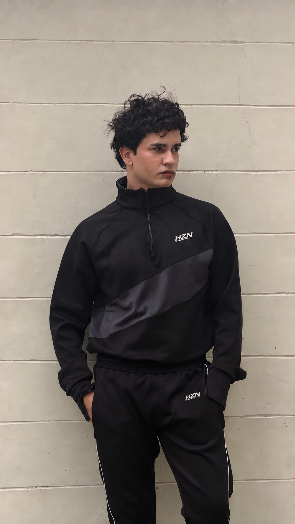 WINTER RUNNING SET — FUNNEL COLLAR